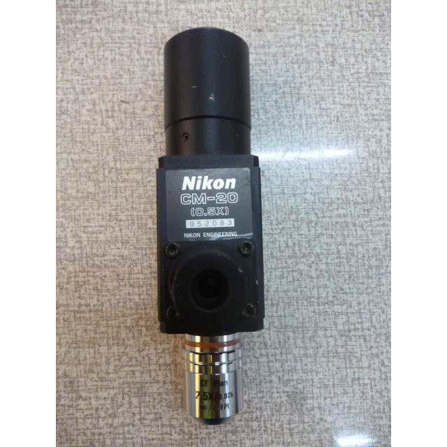 【鏡頭相機】Nikon CCD CF PLAN 2.5X EPI + CM-20【專業二手儀器/價格超優惠/熱忱服務/交