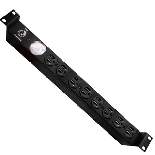 PowerSync 群加 1U8座15A/20A指標型機架電源排插/PDU/延長線/臺灣製/3M(TE8A0030)