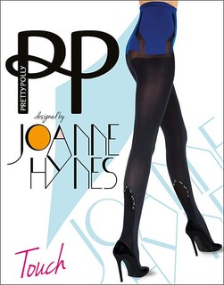 °☆就要襪☆°全新英國品牌 PRETTY POLLY JOANNE HYNES TOUSH 性感奢華寶石鑲崁造型亞光褲襪
