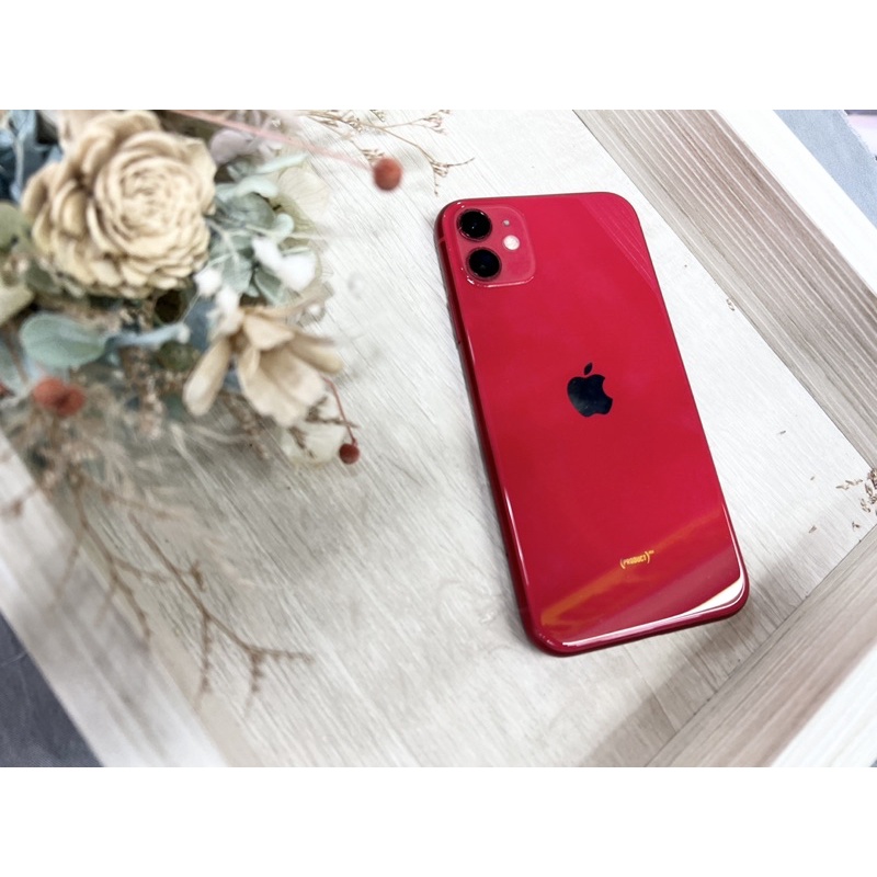 🍎Apple IPhone 11 64G 紅色電池🔋90%