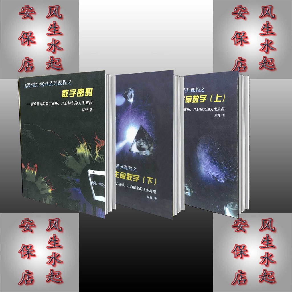 生命數字個人風水轉運學教程 數字能量學 書籍 原野碼開運學 蝦皮購物