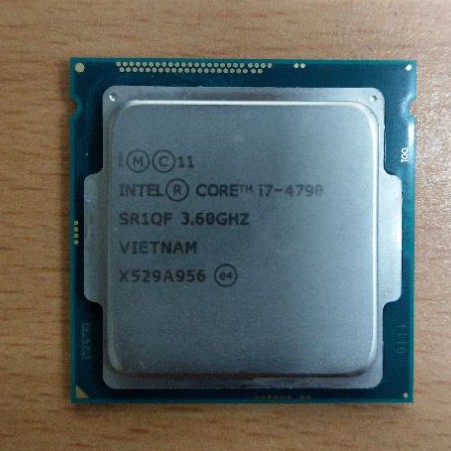 Intel Core i7 4790 3.6G/8M/1150 腳位 四核八線呈正式版CPU 二手良品