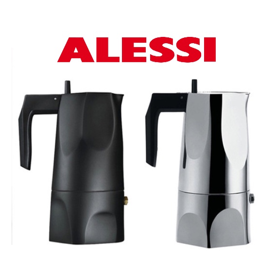 【全球運動】Alessi Ossidiana Espresso 摩卡壺   義大利製造  原裝進口 非bialetti