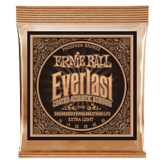 【好聲音樂器】Ernie Ball EVERLAST系列 民謠吉他弦 磷青銅 2550