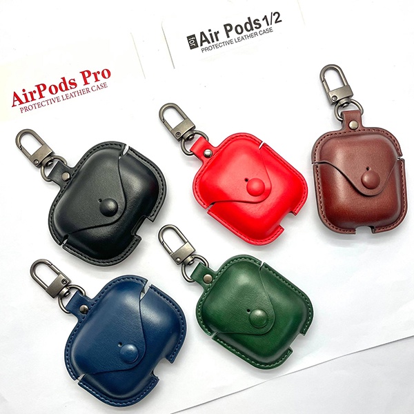 Airpods pro 2 3 皮套 皮革 保護套 蘋果耳機保護套 皮套 Airpods pro 殼 保護殼 耳機