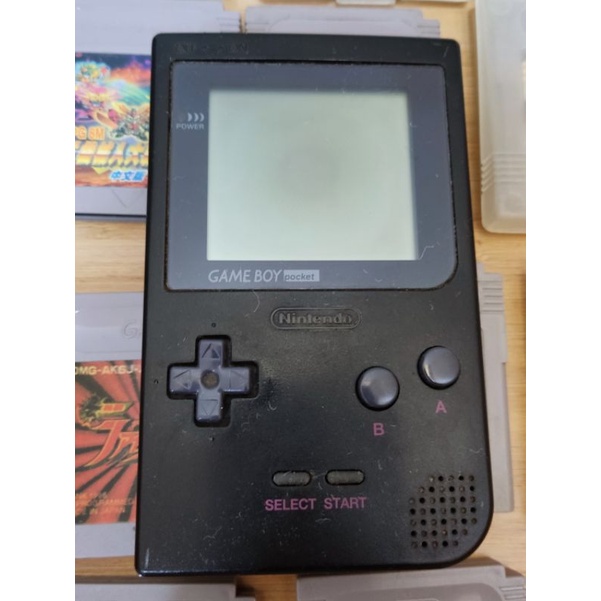 [二手良品] Nintendo GBP Game Boy Pocket 日版 懷舊遊戲 主機一台 贈14片