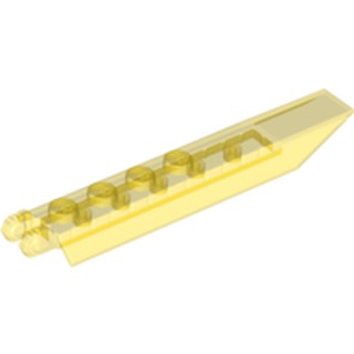 LEGO 樂高 14137 透明黃色 轉軸斜面平板 Hinge Plate 1x8 Angled 6117724
