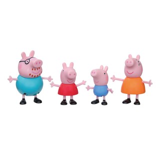 peppa pig粉紅豬小妹 佩佩豬家族角色組 玩具反斗城