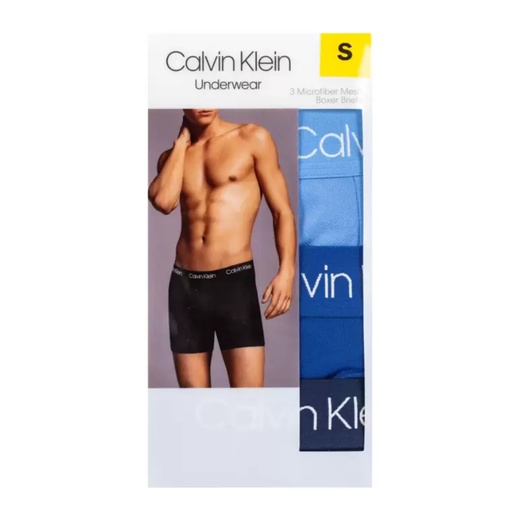 ღ馨點子ღ Calvin Klein CK 男彈性內褲 3入組 透氣款 四角褲 平口褲 #1259326