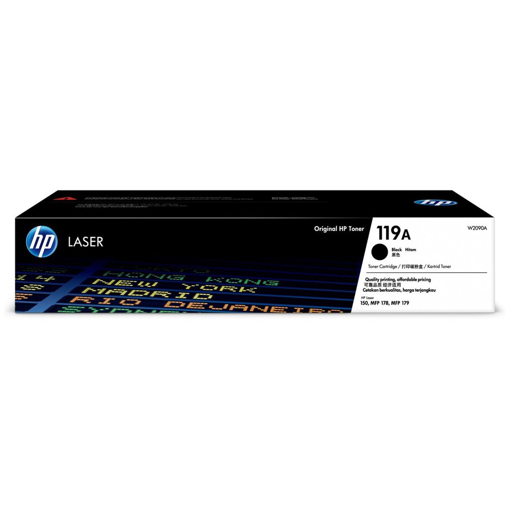 HP 惠普 119A 黑色 原廠碳粉匣 W2090A 適用機種 Color Laser MFP 150a 178nw
