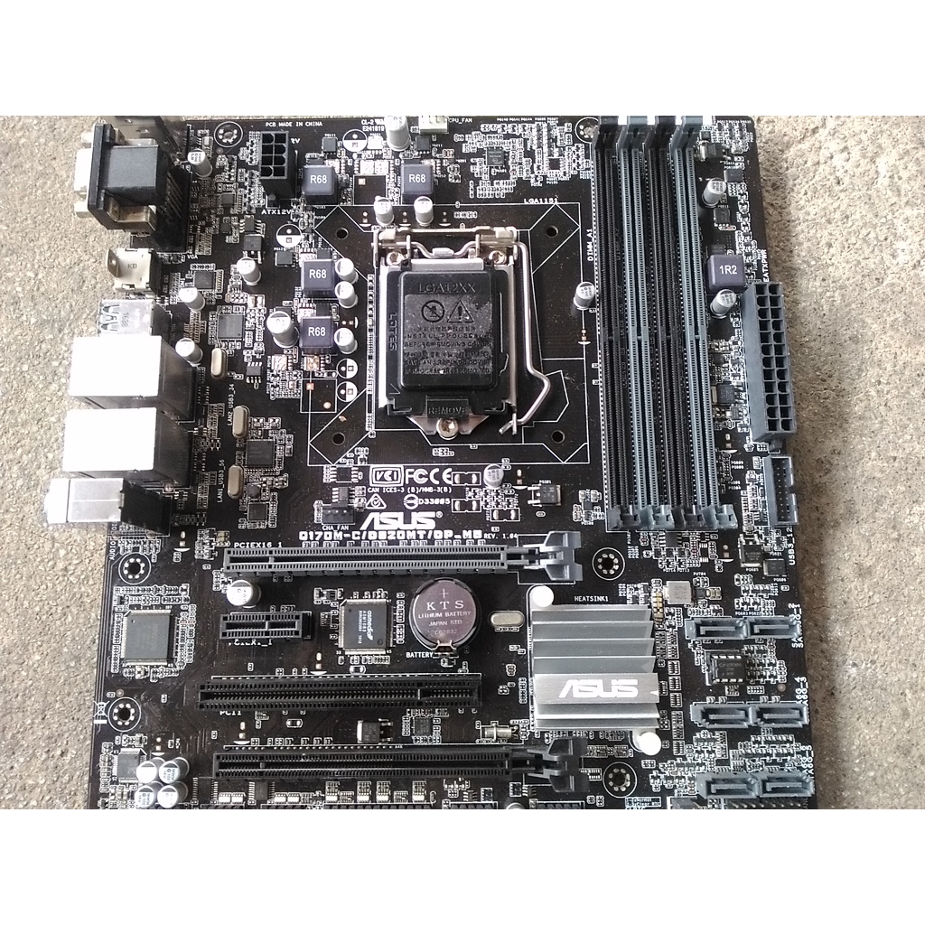 ASUS Q170M-C Per Intel Scheda Madre ASUS Q170M-C Usata - Socket LGA1151, DDR4, MicroATX, Testata E Funzionante Gigabyte Notebook - Foto 7