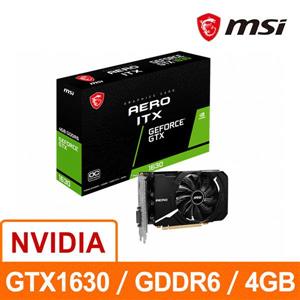 聯享3C 中和門市 微星MSI GTX 1630 AERO 4G OC顯示卡 先問貨況 再下單