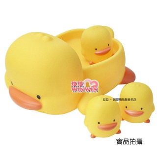 玟玟 黃色小鴨GT-88081家族水中有聲玩具組～陪伴寶寶度過快樂洗澡時光 洗澡玩具