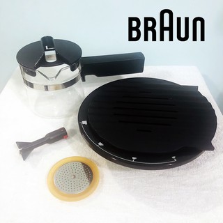 ★現貨免等★正品德國百靈Braun咖啡機零件(起泡器附件 沖煮頭墊圈 玻璃量杯 水箱蓋 E40蓄水盤)3057 3058