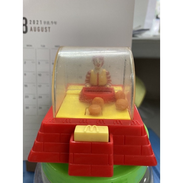 2001年麥當勞玩具麥當勞叔叔 接漢堡遊戲機Ronald Wizard Hamburg feeder