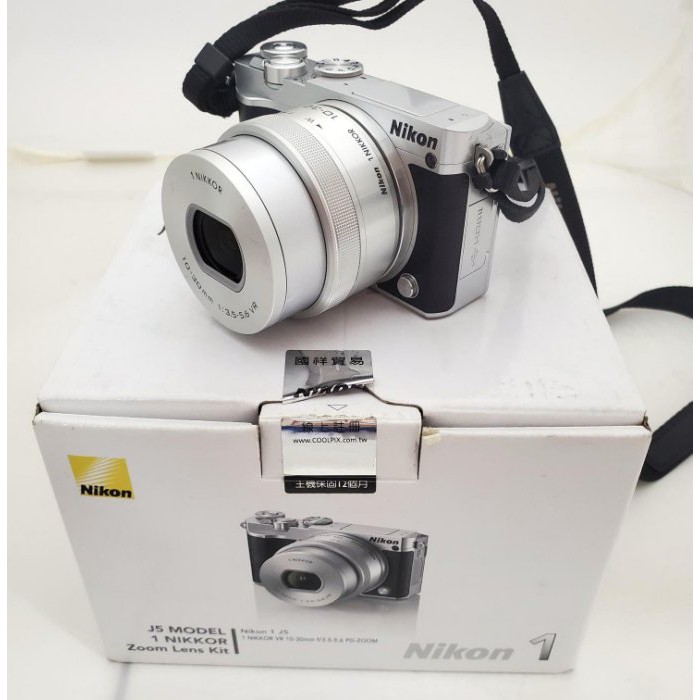 【一番3C】Nikon 1 J5+10-30mm 2080萬像素 WiFi+翻轉螢幕 Kit單鏡組 微單眼相機 公司貨
