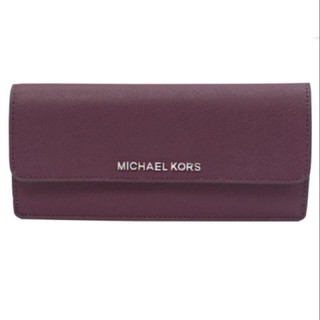 Michael Kors 信封長夾 薄款 葡萄紫（紫紅） MK長夾