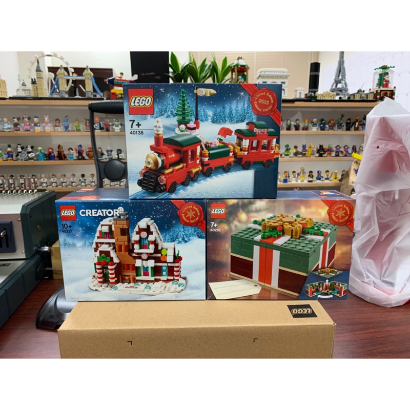 LEGO 聖誕盒組 40138、40292、40337共三盒