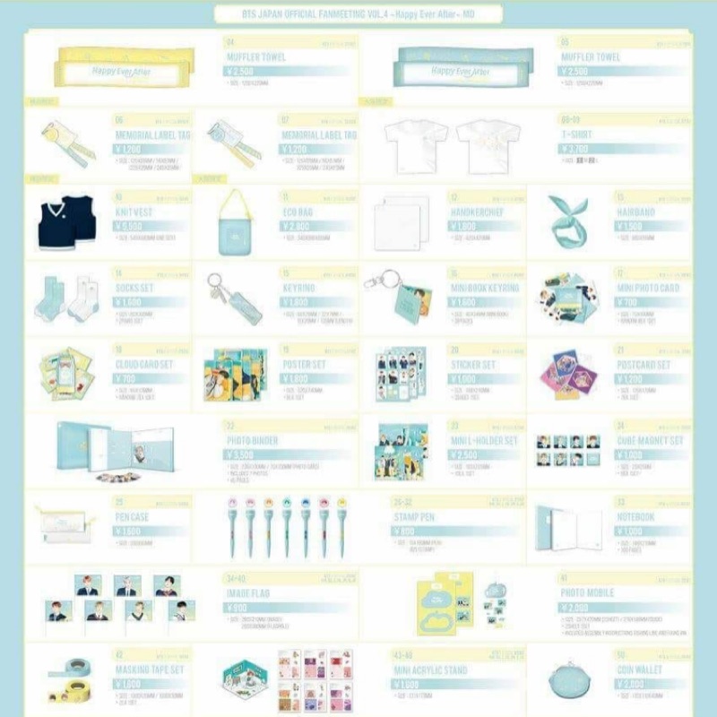 BTS 4TH MUSTER 日本 四期 FM 週邊 拆售 海報 小卡 碩珍 玧其 南俊 號錫 智旻 柾國 卡冊