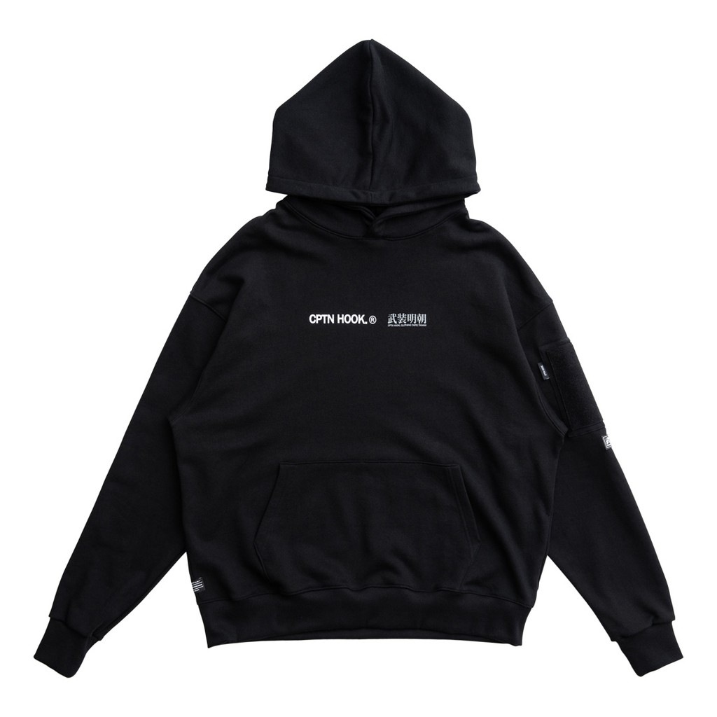 【CPTN HOOK】OIRAN HOODIE II (黑)-M L XL-