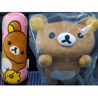 [WAY life] 拉拉熊系列 趴姿娃娃 圓筒抱枕 玩偶 抱枕 Rilakkuma 懶懶熊 san-x