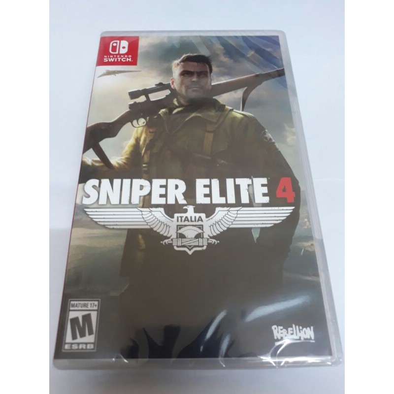 【全新品最低價】任天堂 SWITCH NS 狙擊精英4 狙擊之神4 SNIPER ELITE 4 繁體中文