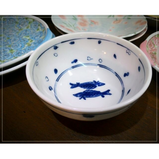 好日餐旅🌠日本製雙魚附蓋碗公 保鮮盒