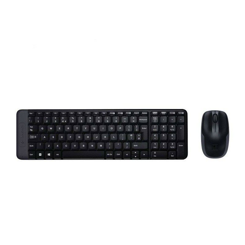 【Logitech 羅技】MK220 無線鍵盤滑鼠組