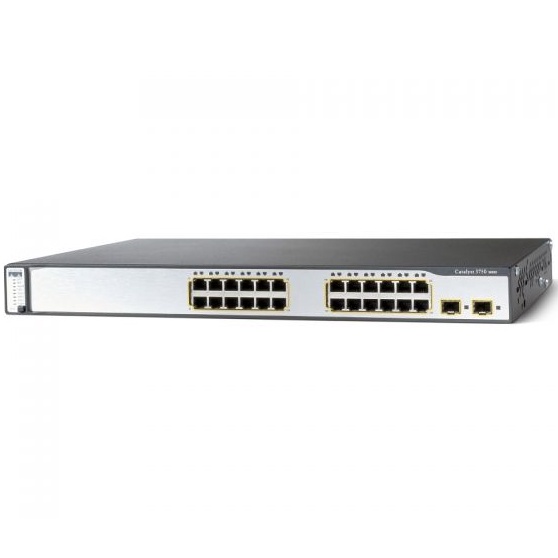 【二手】CCNA/CCNP 練習好物 Cisco 3750 L3網管型 24P Switch