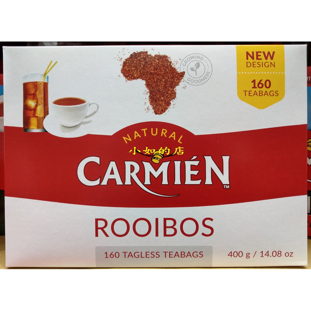 【小如的店】COSTCO好市多代購~ROOIBOS CARMIEN 南非博士茶(每盒160包) 604255