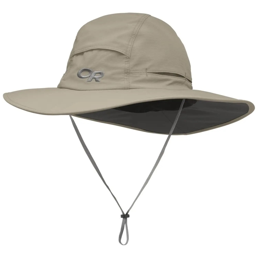 [阿爾卑斯戶外] Outdoor Research Sombriolet 抗紫外線透氣大盤帽 卡其 243441