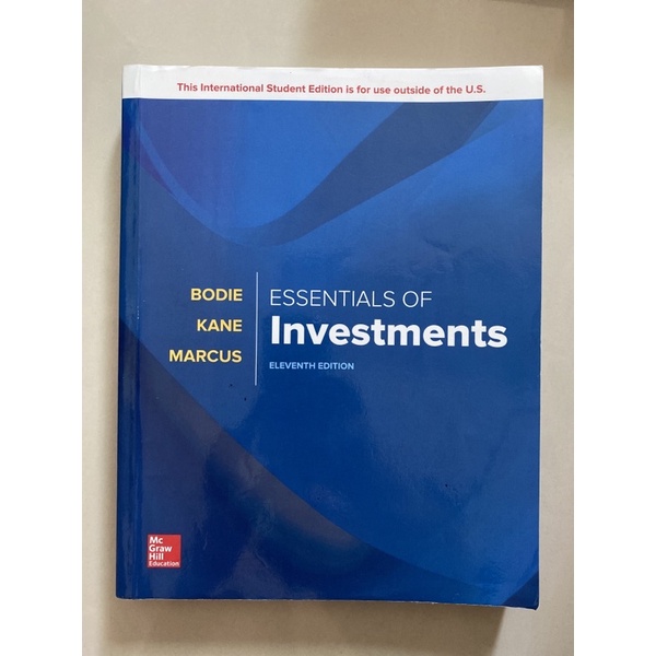 Essentials of Investments 投資學原文書