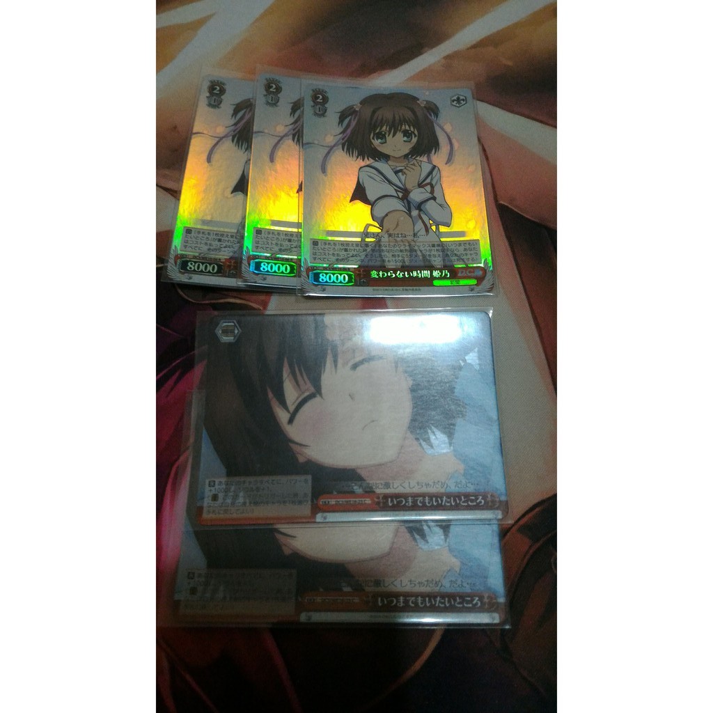 Ws Dc 初音島森園立夏新聞軸牌組 蝦皮購物