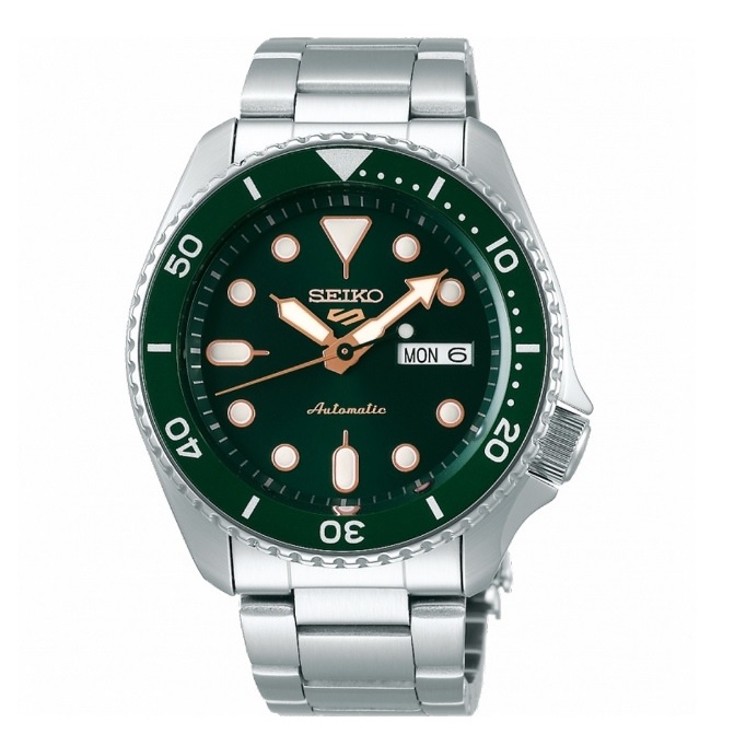 SEIKO 5 運動潮流機械腕錶 綠面 4R36-07G0G(SRPD63K1)(sk037)