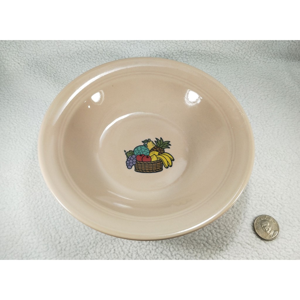 粉紅水果(大) 盤子 盤 圓盤 菜盤 餐盤 水果盤 盤 湯盤 餐具 廚具 日本製 陶瓷 瓷器 食器 可用於 微波爐 電鍋