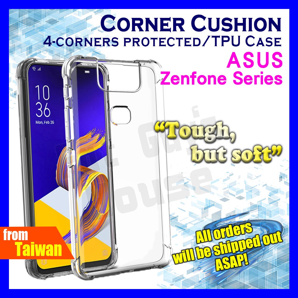 ASUS ZENFONE 6 5Q ZS630KL ZC600KL Cushion Soft Case