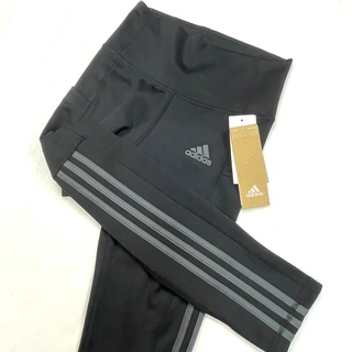 出清 adidas 黑色 吸濕排汗 愛迪達 長褲 現貨 女長褲 運動 休閒 #9225