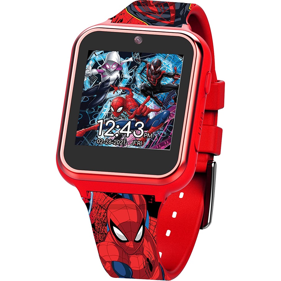 👍正版空運👍美國Marvel 復仇者聯盟 蜘蛛人 spider man 遊戲 電子手錶 觸控手錶 兒童手錶 童錶