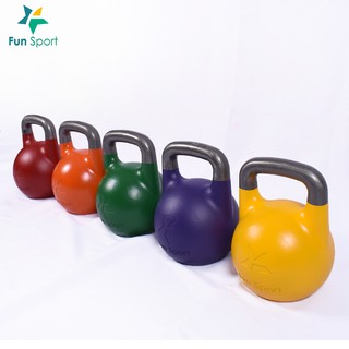 現貨!!!-競技壺鈴(健身房採購款)-8KG~32kg(紅)Fun Sport #壺鈴 #kettlebell 鋼鐵壺鈴