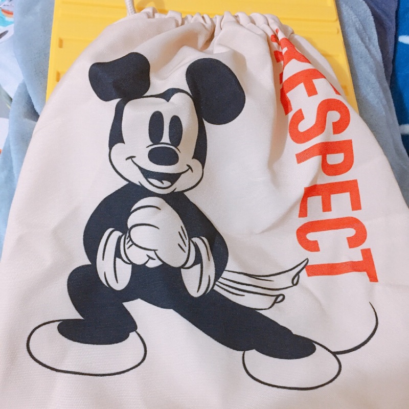 7-11 福袋 2020金鼠年Mickey Mouse米奇系列福袋 帆布束口後背包