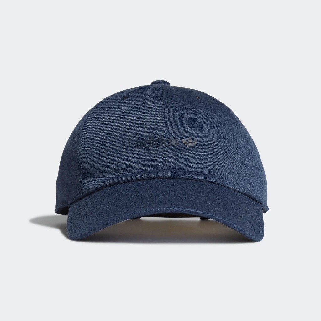 ADIDAS ORIGINALS 愛迪達運動帽 藍色帽子 素色帽子 藍色遮陽帽 GN2247