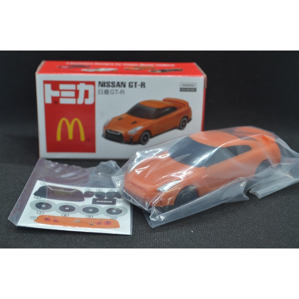 【T'Toyz】 Tomica 麥當勞 2017 Nissan GT-R 橘色 中國製