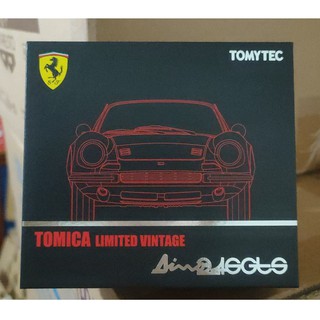 (現貨) Tomytec Tomica 敞篷車 Dino 246GTS (赤) Ferrari 法拉利 TLV 紅