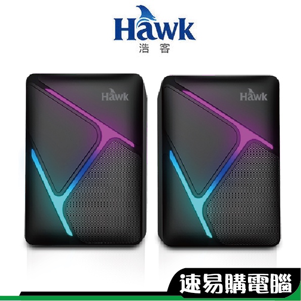 Hawk浩客 U205 USB 發光喇叭 呼吸亮燈