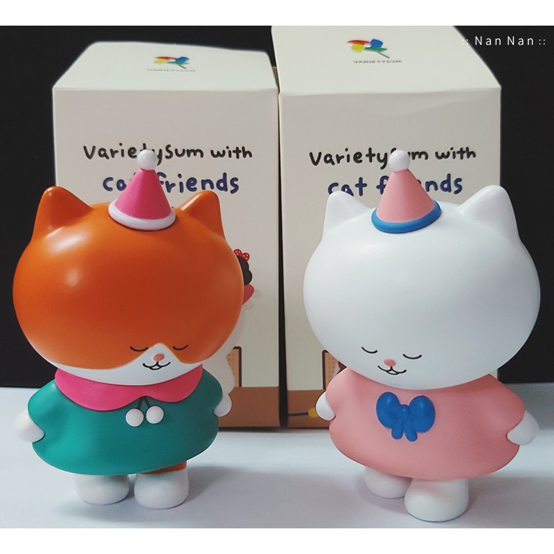 ∷Nan∷正版 幸會潮玩 Varietysum cat friends 幼兒園系列 盲盒 PrettyPartycat
