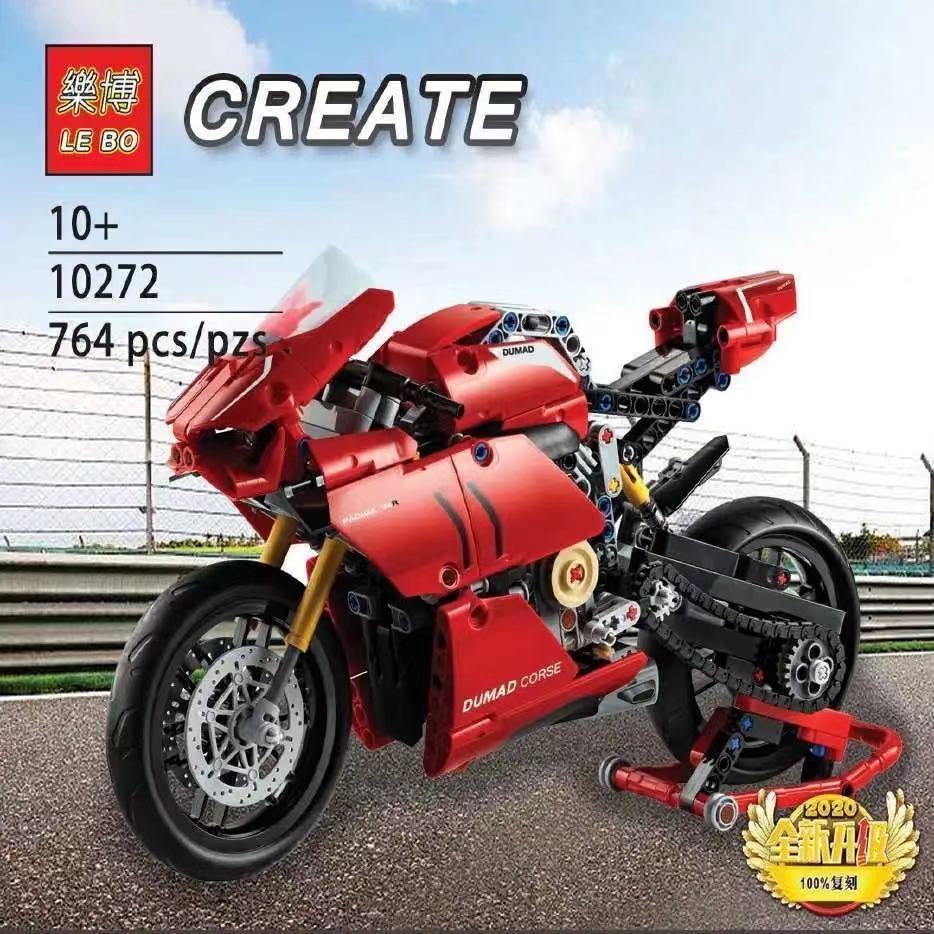 【無聊拼裝】#兼容樂高杜卡迪川崎85001摩托車機械組模型積木男孩玩具42107同款