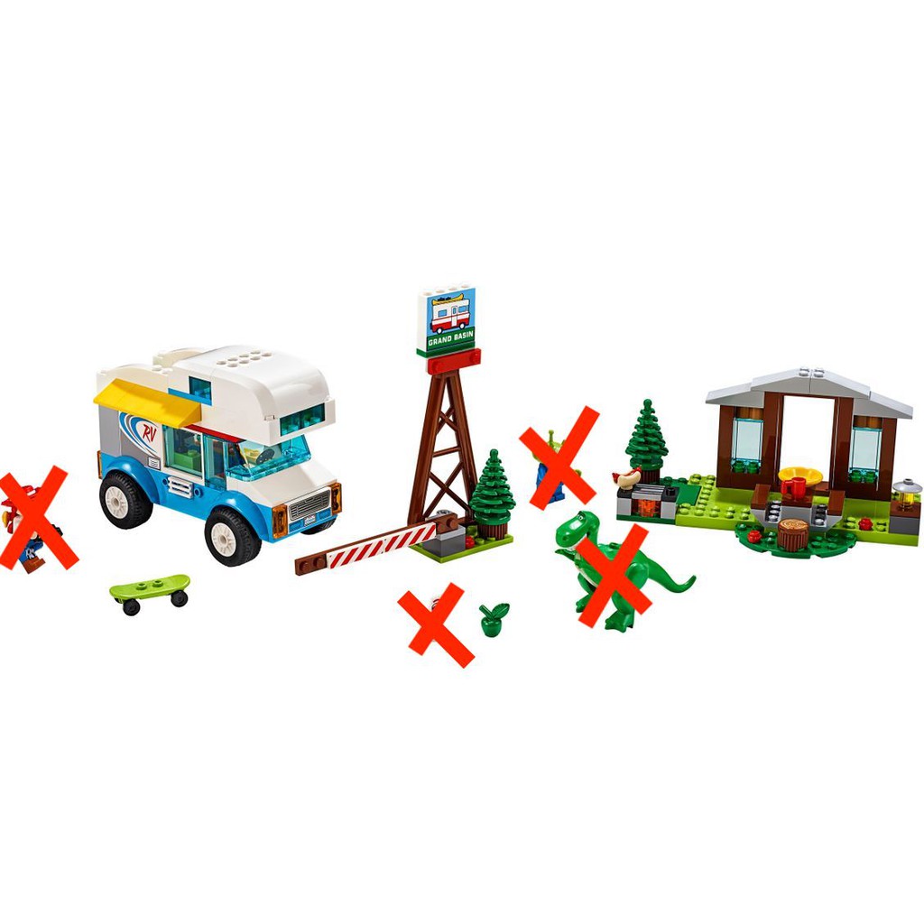 [Jeff 小物賣場]售場景～樂高LEGO 10769 露營車 ToyStory4玩具總動員4（無人物）