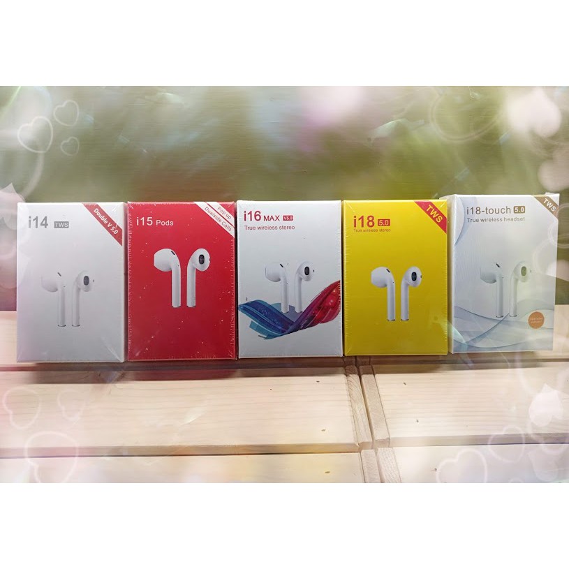 💯【現貨】i18 tws 無線雙耳帶充電倉藍牙耳機(5.0) 適用安卓/蘋果