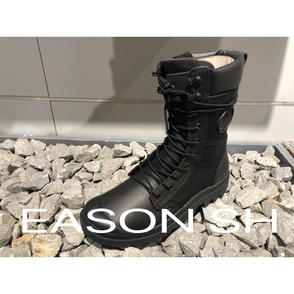 EASON SH（免運費）PALLADIUM 防水系列 全新戰靴 TACTICAL OPS系列 76479-008