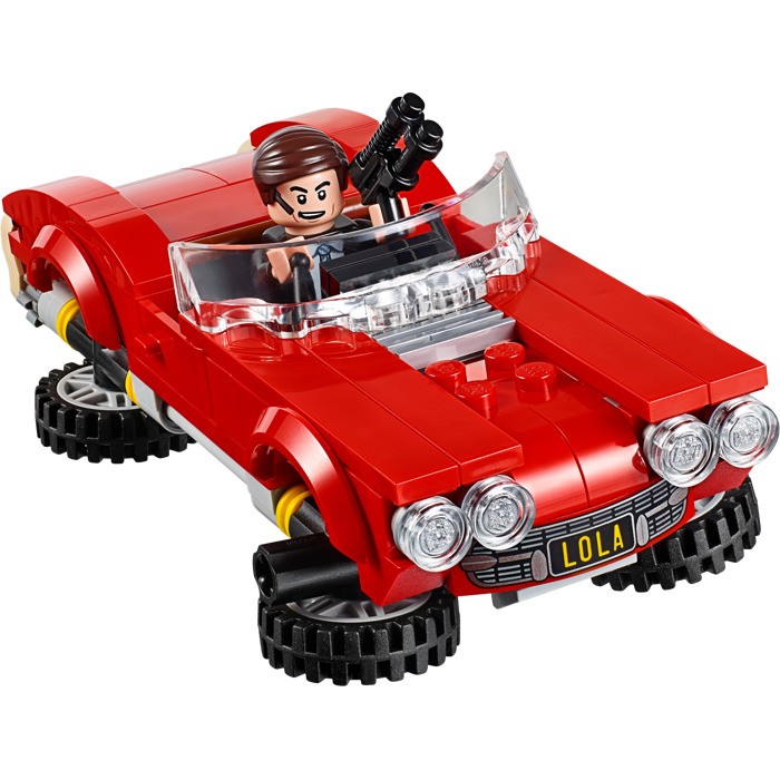 LEGO 樂高 菲爾考森探員 + 飛天車蘿拉 神盾局探員 76077